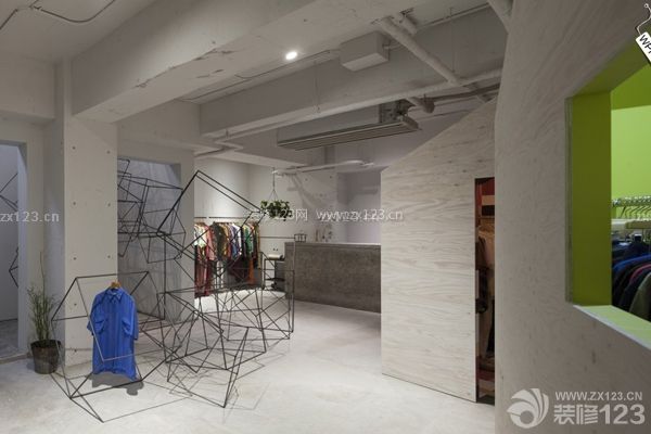 個性服裝店裝修2：商品陳列風(fēng)格